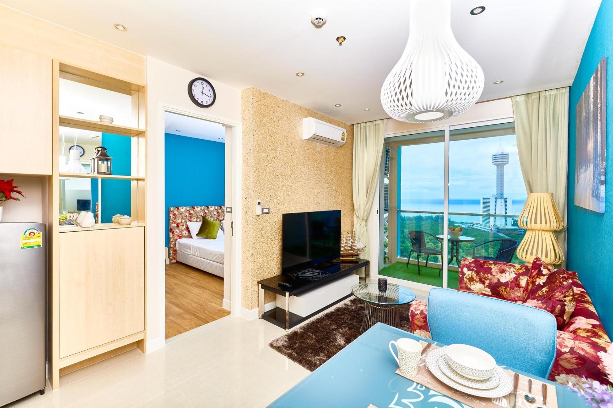 Grande Carribean - Seaview - Jomtien -Free Taxi From The Airport Pattaya Exterior foto